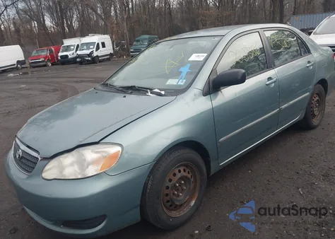 2005 Toyota Corolla Le из США, поврежденный, VIN 2T1BR32E25C491600